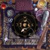 AHANDMAKER 7.8" Witch Pendulum Board, Wooden Dowsing Planchette with Rose Quartz Crystal Dowsing Pendulums Witchcraft Divination Tools for Spirit Altar Decoration - Moon Phase Track view 3