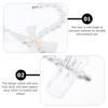 PRETYZOOM 2Pcs Creative Pearl Bow Clothes Hangers Pants Rack for Closet Organization Elegant Clothes Drying Rack for Suits Dresses and Skirts Home and Shops view 3