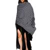 USB Heated Wrap Shawl for Women,170x70cm,Wearable Fleece Electric Heated Throw Blanket,Multifunctional Cordless Heating Pad Warming Blanket for Home Car Office and Outdoor,Washable view 1