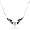 SHEIL Memorial Jewelry I Still Need You Close to Me Cremation Jewelry Urn Necklace Pet Ash Holder Necklace Angel Wing Charm,5 view 1