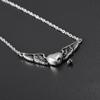 SHEIL Memorial Jewelry I Still Need You Close to Me Cremation Jewelry Urn Necklace Pet Ash Holder Necklace Angel Wing Charm,5 view 3