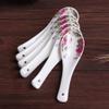 Bulk Spoons Set Jingdezhen Ceramic Spoon Set Rice Spoon Soup Spoon Porcelain Tableware Small Soup Spoon 6 Pieces 5.3 Inches Long Spoons for Eating view 4