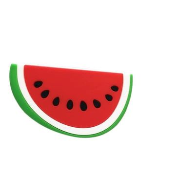 2pcs PVC Fridge Magnet Fruit And Vegetable Color Magnetic Black Whiteboard Sticker Magnet Gifts Home Decorations Gift (Color : Watermelon)