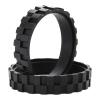 Abeskch Replacement Tire Compatible with IRobot Roomba Wheels Series 500, 600, 700, 800, 900 and I3, I6, I7, E5, E6, J9 Non-slip, high wear resistance Tire for irobot roomba wheel replacement (2 Pack) view 1