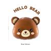 Bear Balloons Baby Shower Decorations- 4 Pcs Teddy Bear Balloons for We Can Bearly Wait Theme Birthday Party Supplies view 2