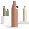 LARS NYSM Stainless Steel Insulated XL Water Bottle 12oz 17oz 25oz 34oz 51oz | Insulated Thermo Flask for Hot and Cold Beverages | Leakproof Drinking Bottle (Blush Rose, 50.7 oz) view 1