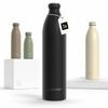LARS NYSM Stainless Steel Insulated XL Water Bottle 12oz 17oz 25oz 34oz 51oz | Insulated Thermo Flask for Hot and Cold Beverages | Leakproof Drinking Bottle (Carbon Black, XL 50.7oz) view 1