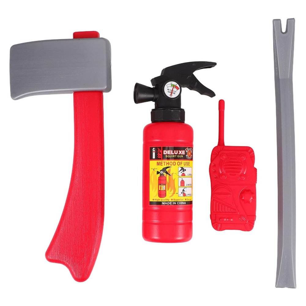 Toddmomy Complete Set of Mini Fire Extinguishers: Enhance Indoor and Outdoor Play with Water Shooting Car Firefighting Props and Toy Fire Extinguishers