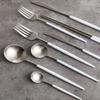 Pink Silverware Set 30 Piece Flatware Sets for 6 Durable 18/10 Stainless Steel Cutlery Utensils Set for Home Kitchen Wedding Restaurant Delicate Knifes Forks and Spoons Tableware Set view 4