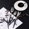Silverware Set 30 Piece Flatware Sets for 6 Durable 18/10 Stainless Steel Cutlery Utensils Set for Home Kitchen Wedding Restaurant Delicate Knifes Forks and Spoons Tableware Set view 2