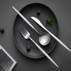 Black Silverware Set 30 Piece Flatware Sets for 6 Durable 18/10 Stainless Steel Cutlery Utensils Set for Home Kitchen Wedding Restaurant Delicate Knifes Forks and Spoons Tableware Set view 4