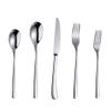 30 Piece Silverware Set for 6 Flatware Sets Stainless Steel Nice Weight Mirror Polished Home Kitchen Restaurant Wedding Cutlery Utensils Delicate Knifes Forks and Spoons Tableware Set view 1