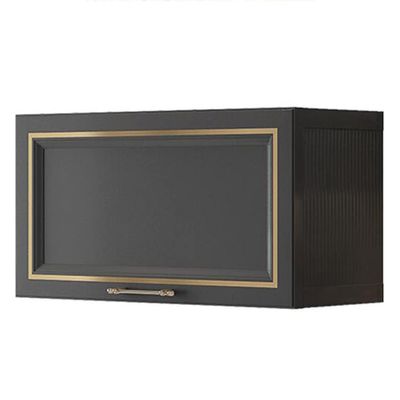 Wall Cabinet Aluminium Wall Hanging Cabinets Wall Mounted Storage Cabinet for Living Room and Bedroom Bathroom Cabinets Kitchen Sideboard (Color : GreyB, Size : 54 * 22 * 30cm)
