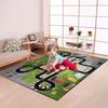 Kids Rug Carpet Play mat Rugfor City Life Road,Children's Rug Educational Traffic Carpet,Baby Cartoon Fun Carpet Car Mat Great for Playing with Cars and Toys,Kidsroom,Playroom,71X106N/180X270CM view 2