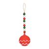 2022 New Christmas Wooden Beads Garland String Pendant for Christmas Tiered Tray Decoration (6 Pieces) view 4