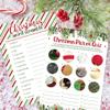 DISTINCTIVS Christmas Party Games, Festive Holiday Word Scramble and Christmas Picture Quiz (2 Game Bundle) - 25 Dual Sided Cards view 2