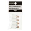 12 Packs: 4 ct. (48 Total) Mini Bottles with Corks by ArtMinds view 4