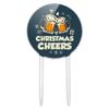 Acrylic Christmas Cheer Cake Topper Party Decoration for Wedding Anniversary Birthday Graduation view 1