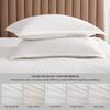 100% Cotton Waffle Weave Coconut White Duvet Cover King Size & Boho Queen Duvet Cover Set for All Seasons view 4