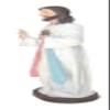 21 Inch Seor de la Misericordia Divine Mercy Jesus Christ Figurine Statue Figurine Figure view 2