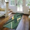 Geometric Long Carpet for Corridor 100cm 1.5m 2m 250cm 300cm 4m 5m 6m, Narrow Runner Rug with Non Slip Backing, Carpet Runners for Kitchen Hall Stairs - Green (Size : 2 ft x 8.2 ft) view 2