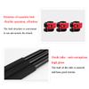 TOOJUN Window Cleaner Telescopic Cleaning Brush Water Fed Pole Kit 12-36ft Photovoltaic Panel Cleaning Tool with Angle Regulator and 4 Water Pores,6m/20ft view 3