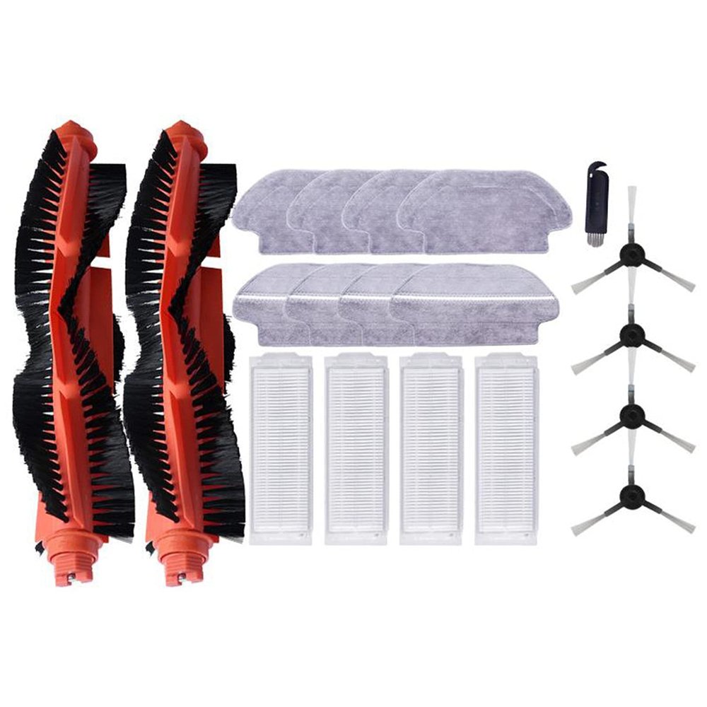 CRAKES Brushes Mop Cloth for Mi Robot Vacuum-Mop P STYTJ02YM STYJ02YM Robot Vacuum