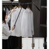 90 Pull Down Closet Rod, Wardrobe Rail Lift Soft-Close Hanger for Hanging Clothes Organizer Storage System Space Saving Ergonomic Handle, Adjustable Width,Black,650to850mm view 1