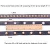 1m DIY Rivet Hip Hop Leather Rope, Leather Collar Accessories, Necklace Jewelry Making Apparel Sewing (Color : #5) view 3