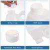 BPFY 2 Pack 1 Gallon Clear Plastic Jugs with Lids, Water Jug Storage Containers with Ergonomic Handle, HDPE Containers for Water, Sauces, Beverage, Soaps, Liquids view 3
