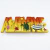 Algarve Portugal 3D Letters Fridge Magnet Souvenir Gift,Resin Handmade Algarve Refrigerator Magnet Home & Kitchen Decoration Collection view 3
