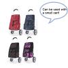 THEGA Shopping Cart Replacement Bag - 60L Oxford Cloth Waterproof Storage Bag, Large-Capacity Grocery Bags, Multifunctional Home Storage Bag, Foldable, Strong Bearing CapacityL37.5XW28.5XH67CM view 3