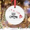 Merry Christmas Hawaii Christmas Ornaments Personalized Christmas Ornaments 2022 Ameirican Home State Christmas Decorations for Tree Christmas Decor Holiday Keepsake New Year Gifts 3 Inch view 2