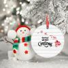 Merry Christmas Hawaii Christmas Ornaments Personalized Christmas Ornaments 2022 Ameirican Home State Christmas Decorations for Tree Christmas Decor Holiday Keepsake New Year Gifts 3 Inch view 3