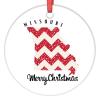 Missouri Home State Christmas Ornaments 2022 Merry Christmas Sweet Home Christmas Tree Ornaments Personalized Christmas Ornaments Holiday Christmas Keepsake New Year Gifts 3 Inch view 1