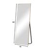 Natsukage Full Length Mirror Wall Mirror Full Length Mirror for Wall Hanging or Leaning Against Wall Dressing Mirror Body Mirror Aluminum Alloy Frame (44"x16", Gold) (AA01013ZZE001-USAM022-vc) view 4