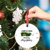 Christmas Ornaments Puerto Rico Christmas Tree Ornaments American State Merry Christmas Ceramic Round Personalized Christmas Ornaments 2022 Christmas Decor Keepsake Holiday Christmas Decor 3 Inch view 4