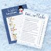 DISTINCTIVS Winter Holiday Party Games Emoji Picture Guessing and Fact or Flake Winter Trivia 2 Game Bundle for Kids - 25 Dual Sided Cards view 2