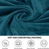 DKSLIPGO Velvet Office Chair Cover with Arm Covers - Stretch Computer Desk Universal Boss Swivel Gaming Chair (Large, Lake Blue) view 3