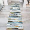 Runner Rug for Hallway, Non-Slip Bedroom Area Rug, Washable Kitchen Long Carpet Runners Mat, Blue Gray Black Gold 100/200/300/400/500/600cm Length (Size : 2 ft x 13.1 ft) view 1