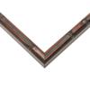 10x12 Frame Brown Bamboo with Dark Coffee/Walnut Finish | Solid Wood Picture Frame Width 0.75 Inches | Interior Depth 0.5 Inches | Complete with UV Acrylic, Foam Board Backing & Hanging Hardware view 2