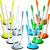 12 Pack Baggy Rack Stand Adjustable Freezer Bag Holder Stand Ziplock Bag Holder for Filling With No Food Spills or Kitchen Mess (Multicolor) view 1