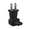 Strhowill NEMA 1-15P to IEC 320 C7 Right Angle Power Adapter view 2