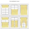 A.Monamour Blackout Room Darkening Thermal Insulated Curtain with Grommets Window Drapes for Bedroom Living Room Kitchen Caf Cabinet Curtain Door Curtain 1 Panel Light Grey view 2