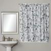 SKL Home Windsor Leaves Panel Pair, 64 in x 45 in, Gray view 2