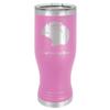 LaserGram 14oz Vacuum Insulated Pilsner Mug, Squirrel, Personalized Engraving Included (Light Purple) view 1