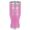 LaserGram 14oz Vacuum Insulated Pilsner Mug, Podiatry, Personalized Engraving Included (Light Purple) view 1