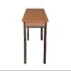 Amish-Made Small Rectangular Natural-Stained Hickory Writing Desk view 3