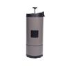 BruTrek by Planetary Design OVRLNDR Travel Coffee French Press, 24 fl.oz, Double Wall Insulated, Patented Removable Bottom, Locking No Spill Lid, On The Go Coffee Brewing (Storm Gray) view 1
