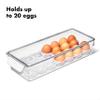 OXO Good Grips Fridge Egg Holder with Removable Tray and Lid view 2